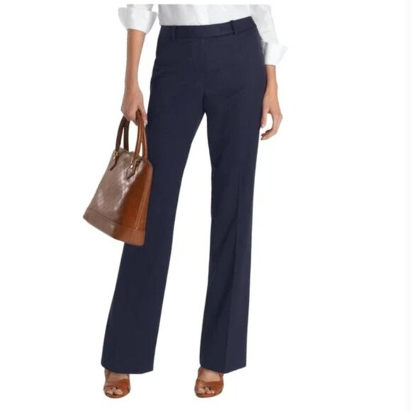Brooks Brothers Caroline Fit Linen Trousers - Pants 💙 Premium Line💙 not 346 - Picture 1 of 6